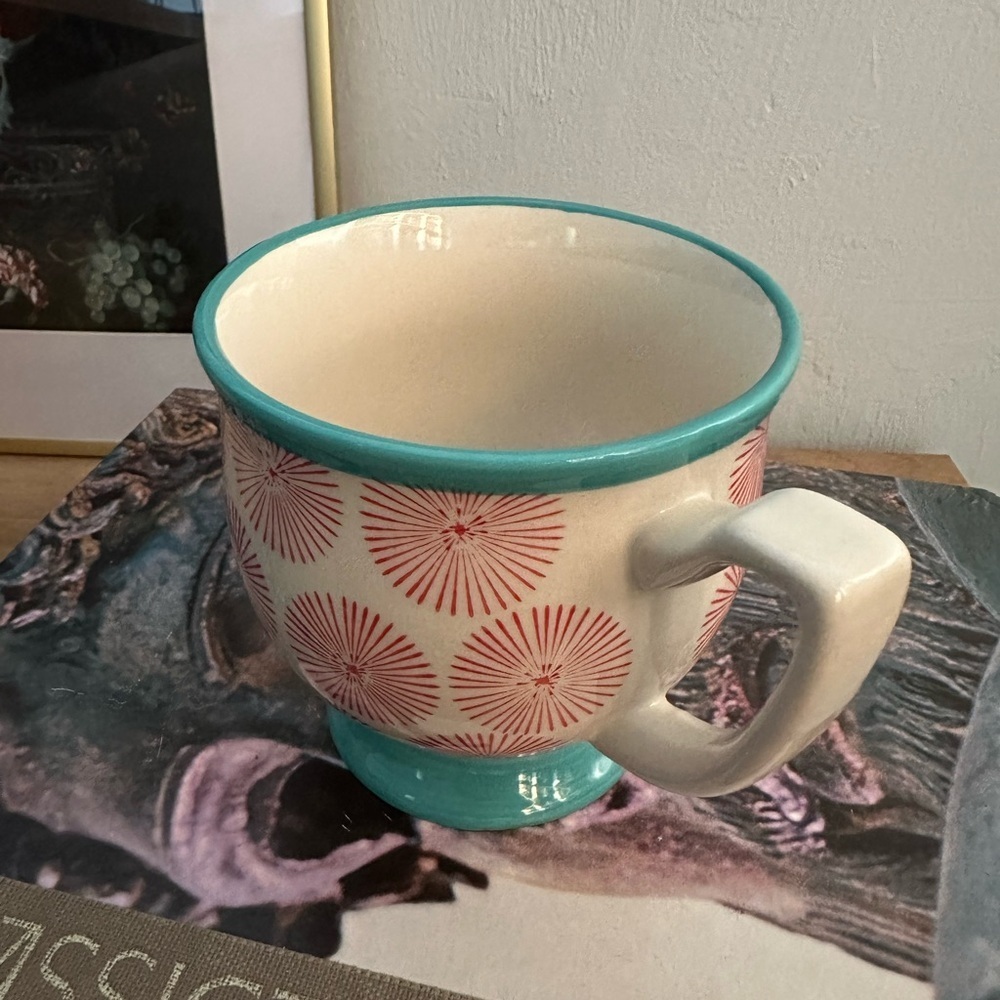 The Pioneer Woman 2 Vintage Bloom Mugs 1 Flea Market Happiness Mug Coffee Tea - Picture 8 of 9